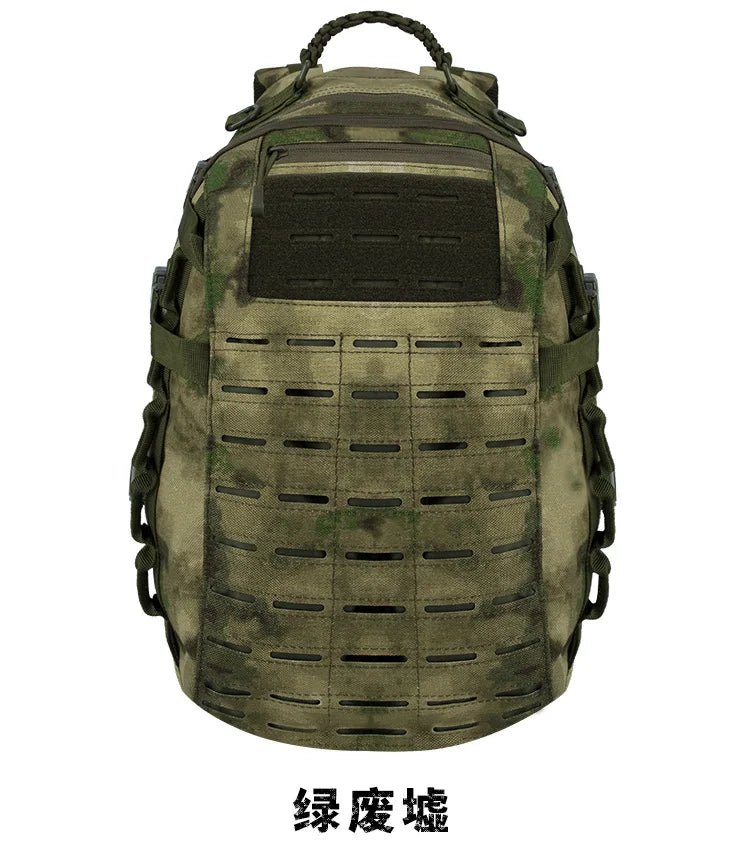 Yakota Tactical Backpack Hiking Outdoor Bag Camouflage Double Shoulder Dragon Egg Bag Student Commuter Computer Backpack