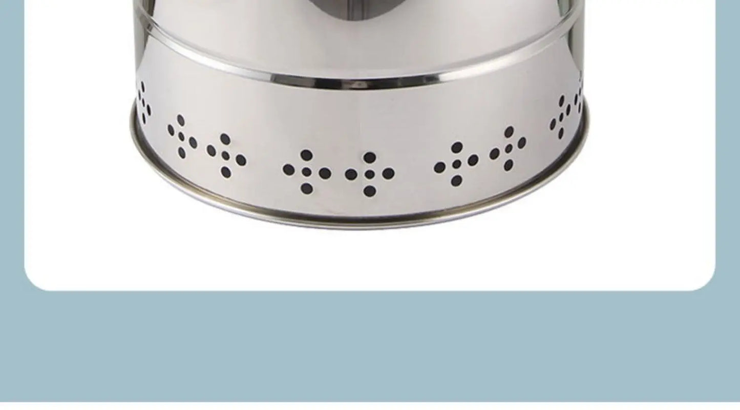 Smokeless Barrel BBQ Grill, Charcoal Rotisserie for Home, Commercial, Outdoor Meat Skewer, Portable Roaster