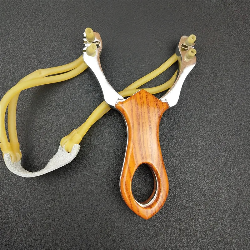 NEW Powerful Sling Shot Aluminium Alloy Camouflage Bow fishing Catapult Outdoor Hunting Slingshot Hunt Accessories catapult