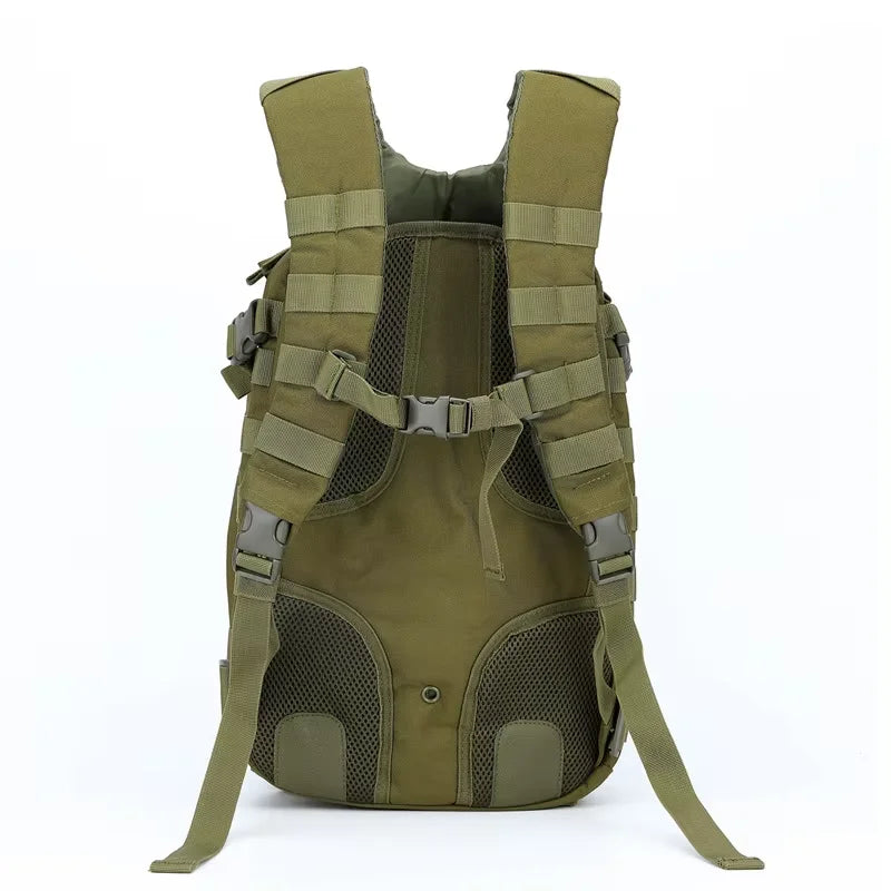 25L Tactical Assault Backpack Classic 12-hour Outdoor Camouflage Sports Backpack Wear-Resistant Oxford Cloth