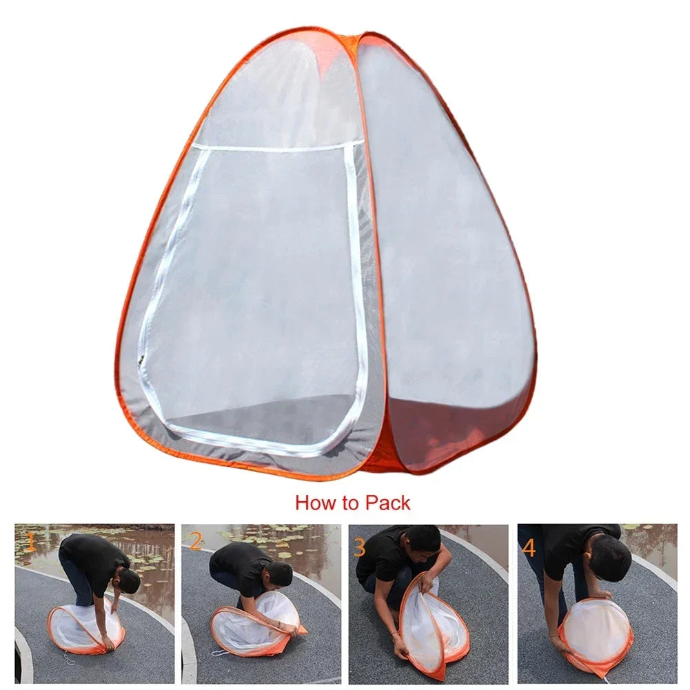 Buddhist Meditation Tent Single Mosquito Net Temples Sit-in Free-standing Yoga-meditation Shelter Cabana Quick Fold Camping Tent