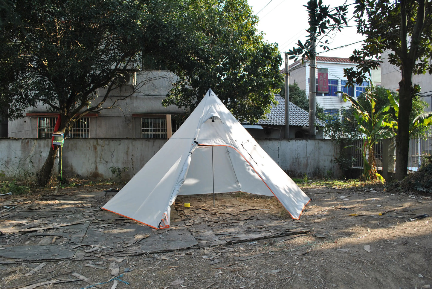 Teepee Stove Tent for 8 Person, Weatherproof TP Tent, Waterproof, 4 Seasons, Backpacking