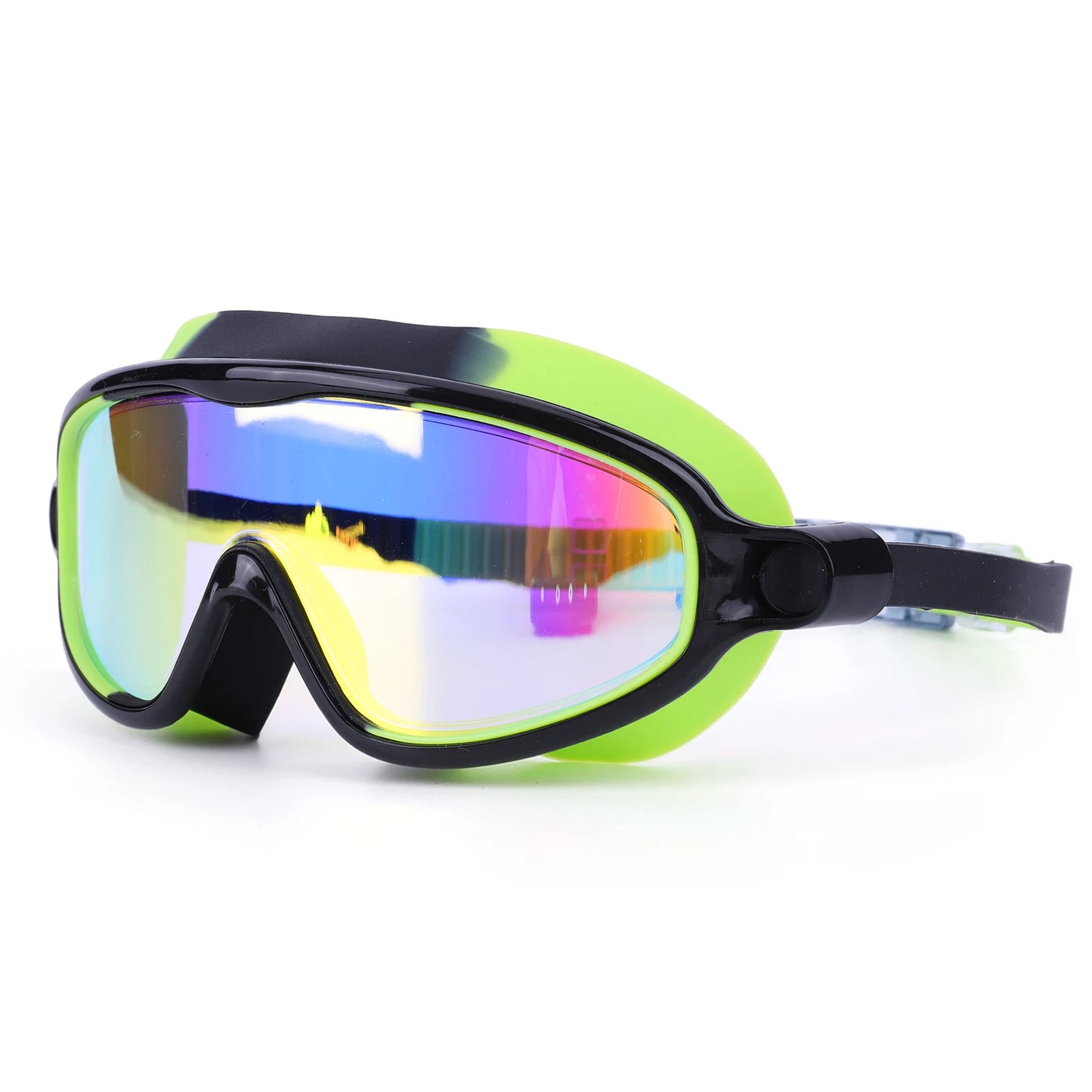 2Pcs Swimming Goggles Anti Fog Transparent Swimming Glasses Leakproof Wide View Swimming Eyewear Professional Swim Equipment