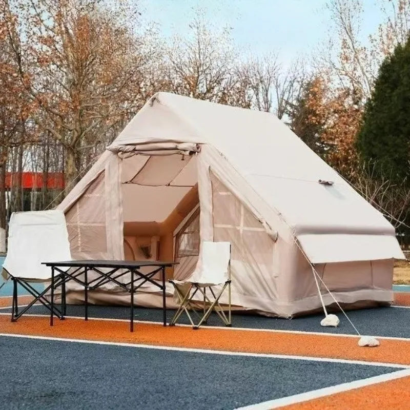 Oxford Cloth Camping Tents Outdoor Portable Quick Automatic Opening Inflatable Tent Rainproof Sun Protection Camping Equipment