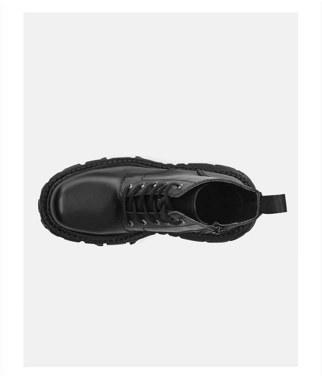 2024 Retro Spanish Street Shooting Men's and Women's Same Platform Bootie Tank Bottom Heavy Metal Punk Boots