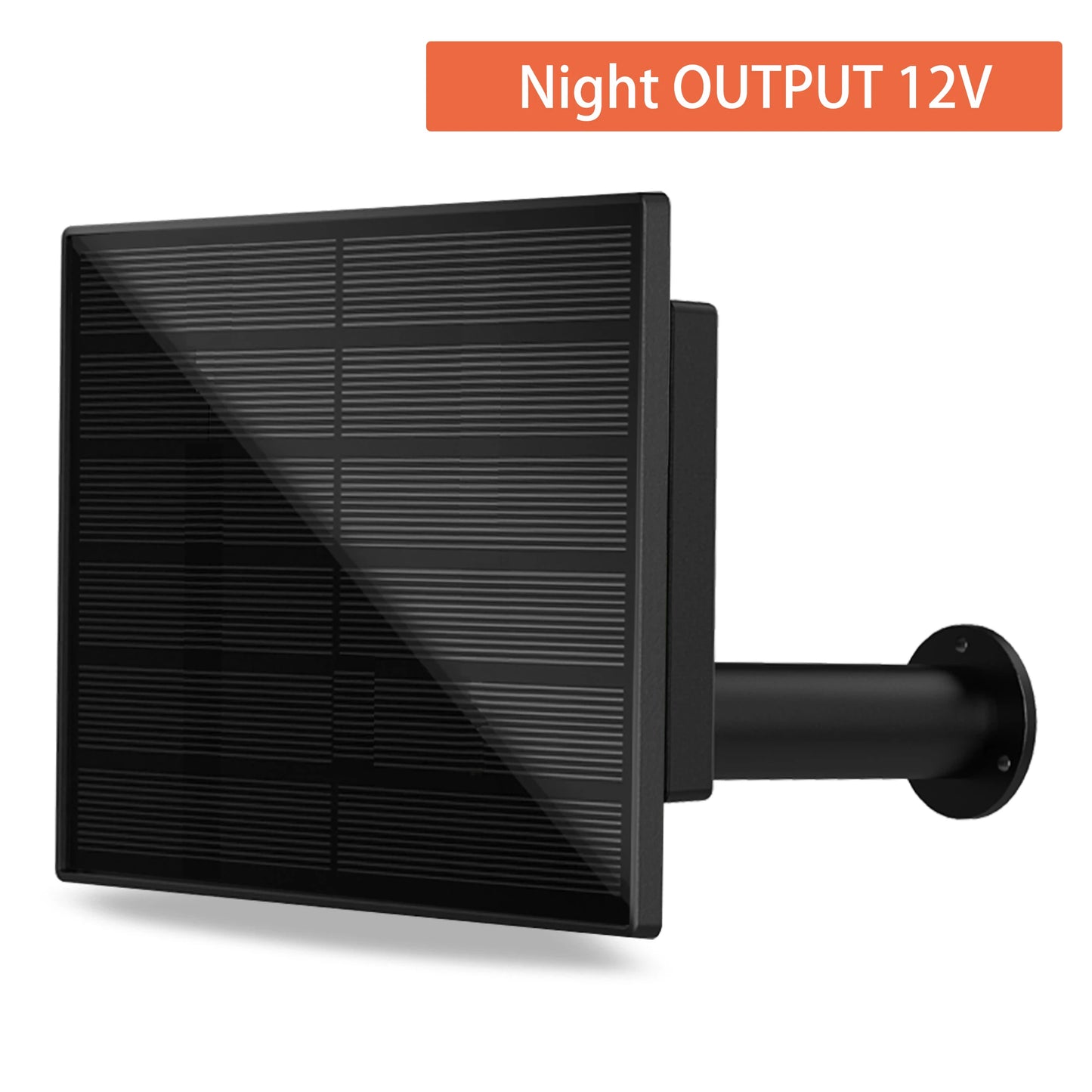 Solar Panel IP66 Waterproof Output 12V Solar Cells Charge Install 18650 Battery Outdoor For Festival Lights, Hunting Cameras