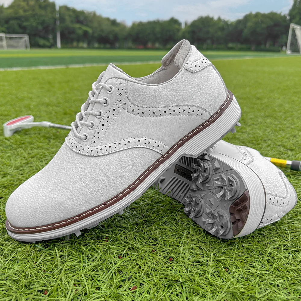 New Luxury Men Golf Lightweight Shoes Non Slip Sneakers for Golfing Golfers Footwears Training Shoes