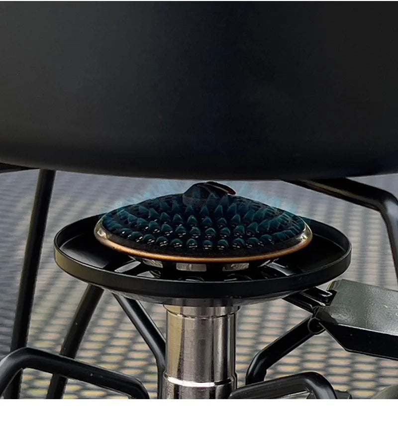 Windproof and Anti-Scald Camping Stove  Outdoor Tourist Burner Parts  Spider Stove  Backpack  Hiking Gas Furnace