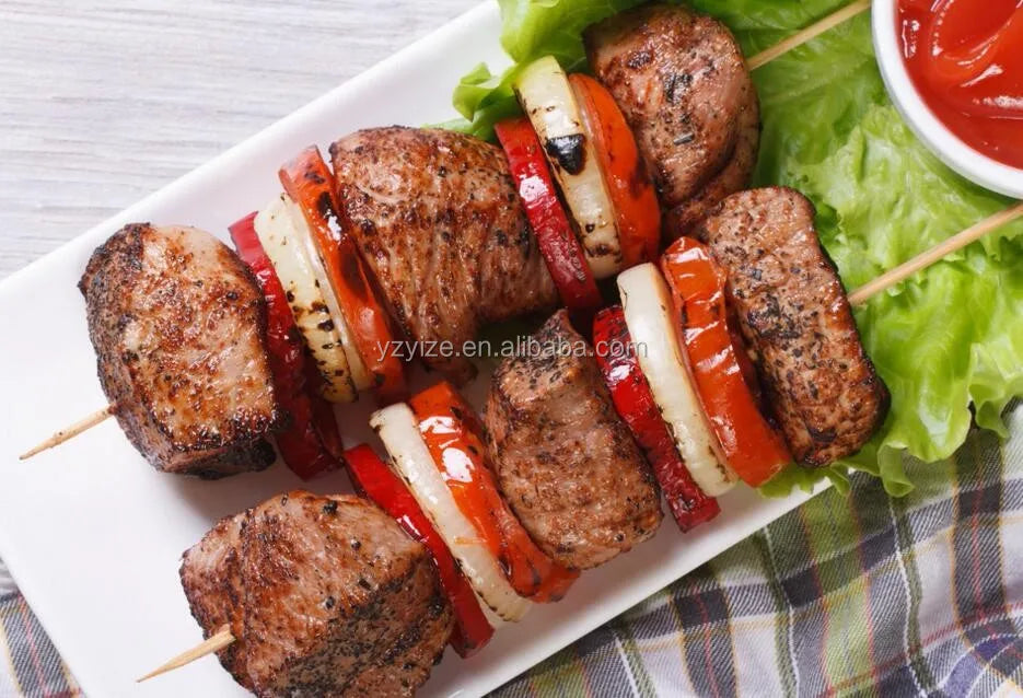 Electric Shish Kebab Machine Automatic Yakitori Grill Machine Smokeless Barbecue Grill Kabob Machines