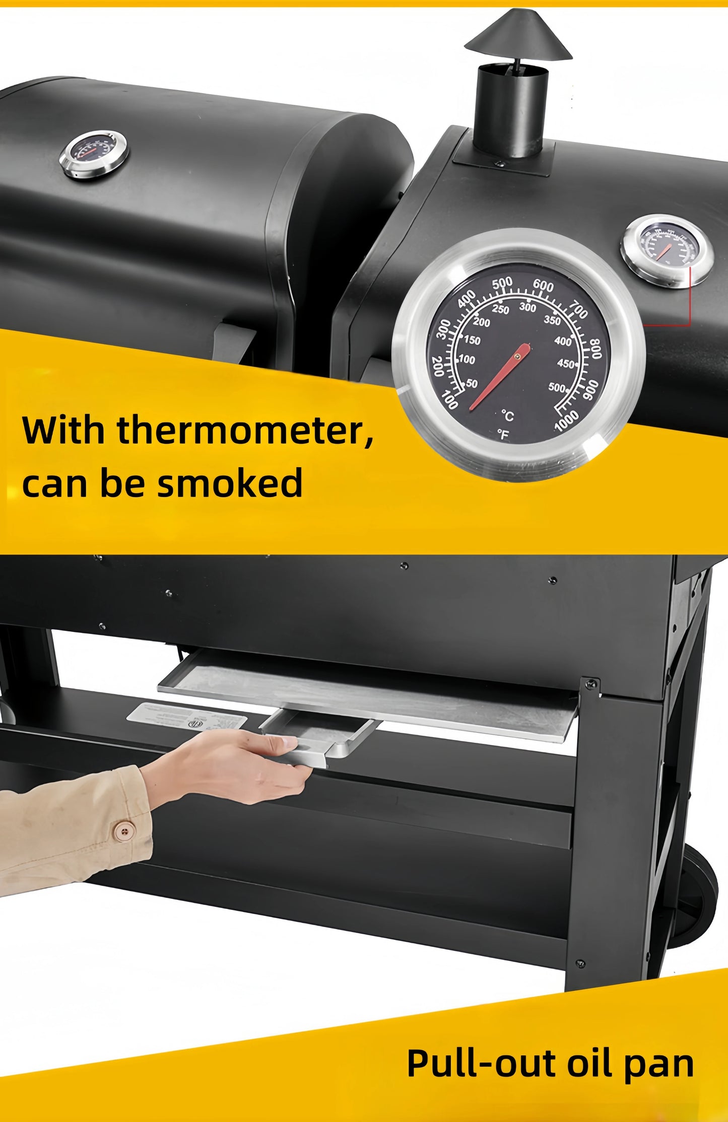 Outdoor Kitchen Bbq Grill Machine Tandoor Oven Kebab Machine Charcoal Stove Smoker Chimney Barbecue Grill Oven Barbeque Cooking