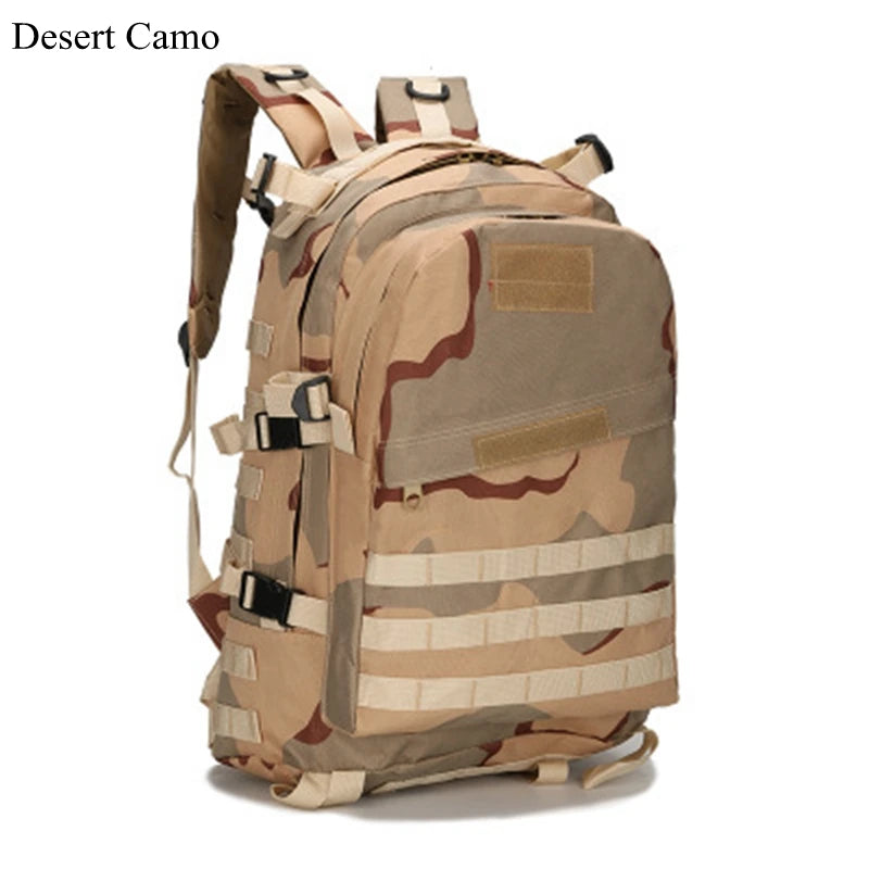 Tactical 3D Backpack 25L Backpack Nylon 900D Fabric Mens Bag Waterproof 3D Molle Backpack for Trekking Camping Mountaineering