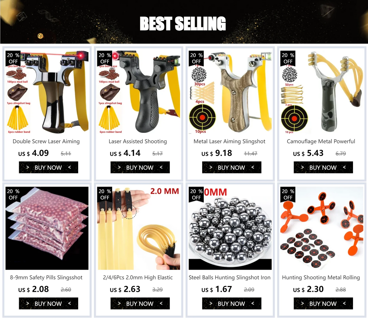 High-power Laser Aiming Slingsshot Outdoor Sports Hunting Shooting Catapult Competition Practice Slingshot Hunting Acessories