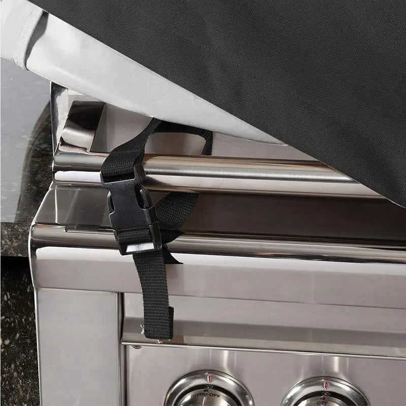 Waterproof Windproof Grill Covers For Built-In Barbecue Grill Top With Waterproof Coating Outdoor BBQ Grill Top Windproof Covers