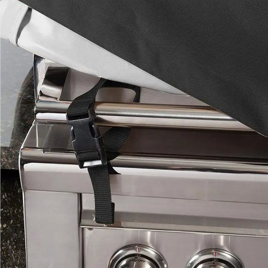 Waterproof Windproof Grill Covers For Built-In Barbecue Grill Top With Waterproof Coating Outdoor BBQ Grill Top Windproof Covers