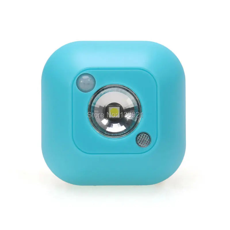 360° Battery Operated Indoor Outdoor Garden Motion Sensor Security LED Light New