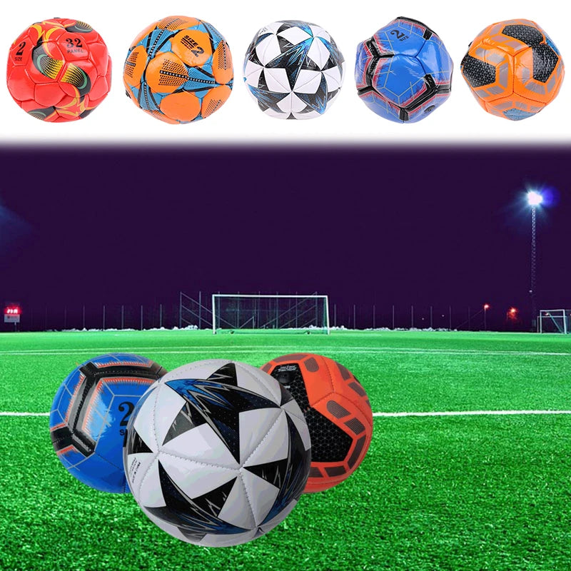 New 15CM Mini Soccer Balls Size 2 Standard High Quality PU Material Outdoor Kids Toys Sports Football Match Summer Beach Party