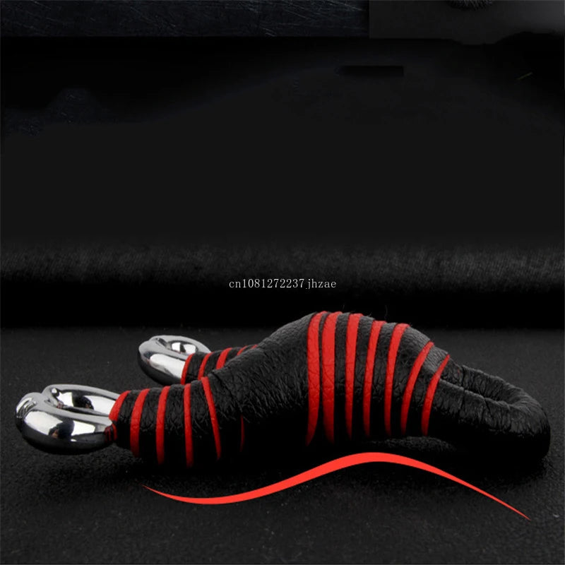 Alloy Hunting Slingshot Outdoor Shooting Game Slingshot Traditional Rubber Band Slingshot High Power Catapults