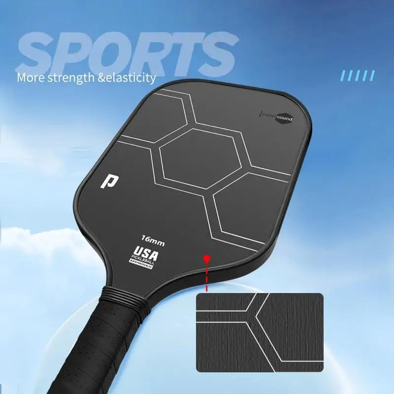 16mm Pickleball Paddle GEN 4 TFP Foam Core With Toray T700 Carbon Fiber Surface Professional Pickleball Racket For Entertainment