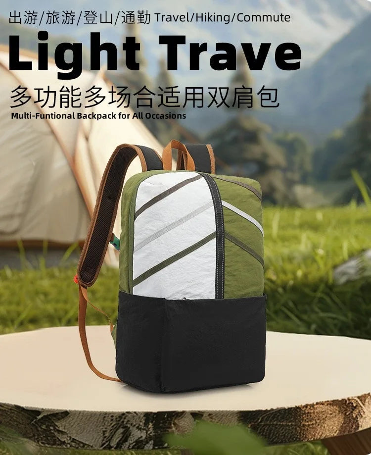 30L Outdoor Large Capacity Ultralight Sports Backpack Men Women Camping Hiking Travel Cycling Fitness Bag
