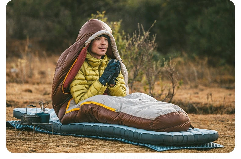 Naturehike Snowbird Mummy Sleeping Bag 650FP Duck Down -20°C Winter Outdoor Camping Warm Ultralight Thickened Adult Sleeping Bag