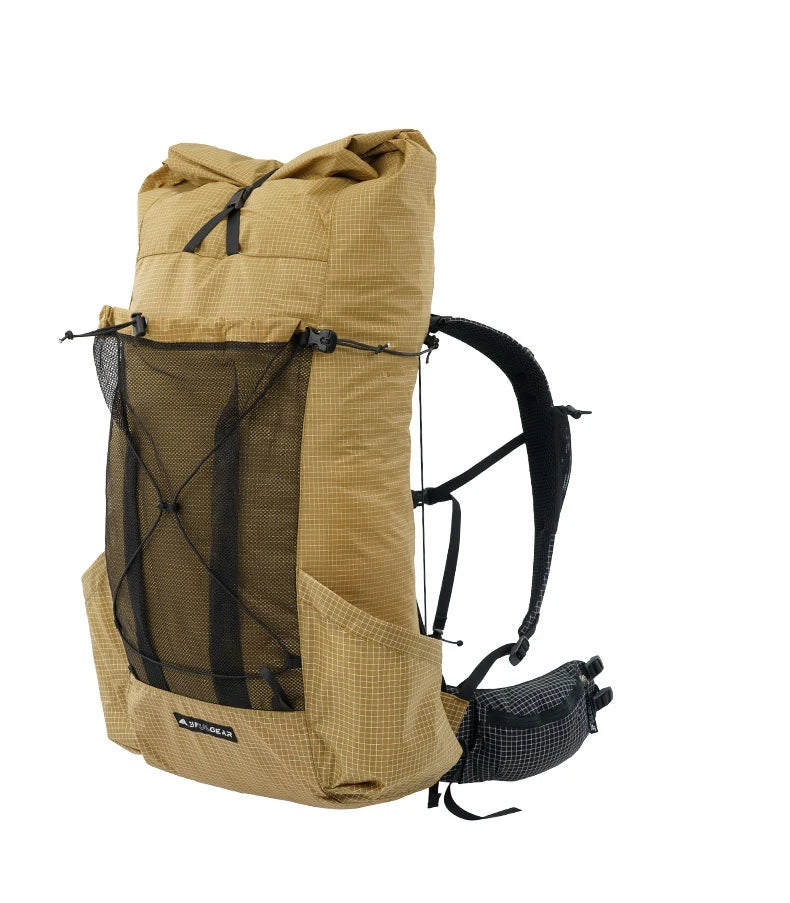 3F UL GEAR TianShan 35+10L Backpack 70D/210D Dyneema Ultralight Large Capacity Outdoor Camping Hiking Climbing Bag Waterproof