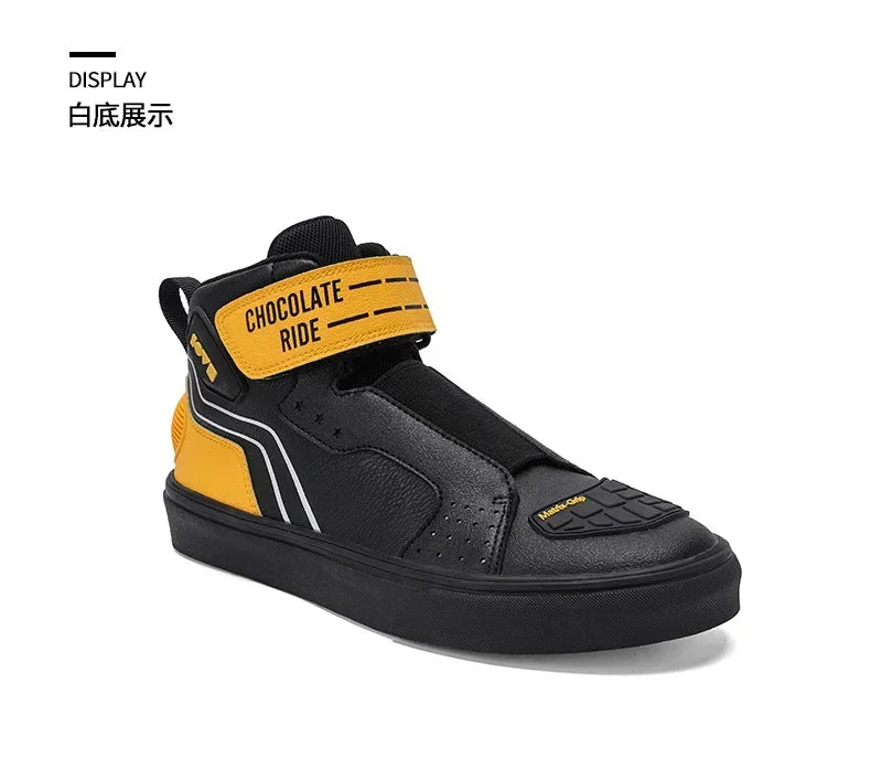 Motorcycle Riding Shoes Men Casual Style Anti-slip Moto Equipment Breathable Durable Comfortable Reflective Off-road Motorbike