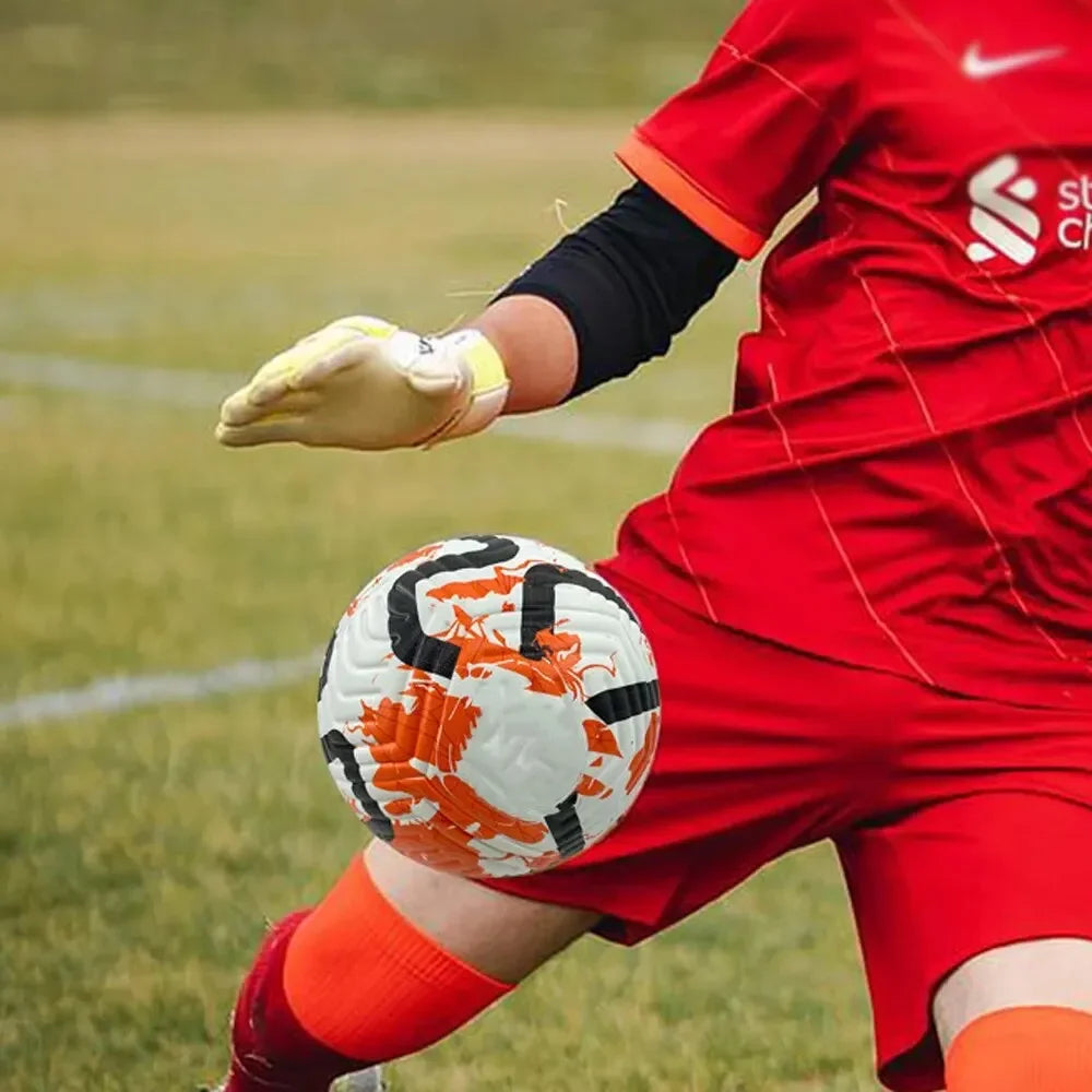 Football standard size 5 machine sewn ball PU explosion-proof material sports league outdoor competition football training