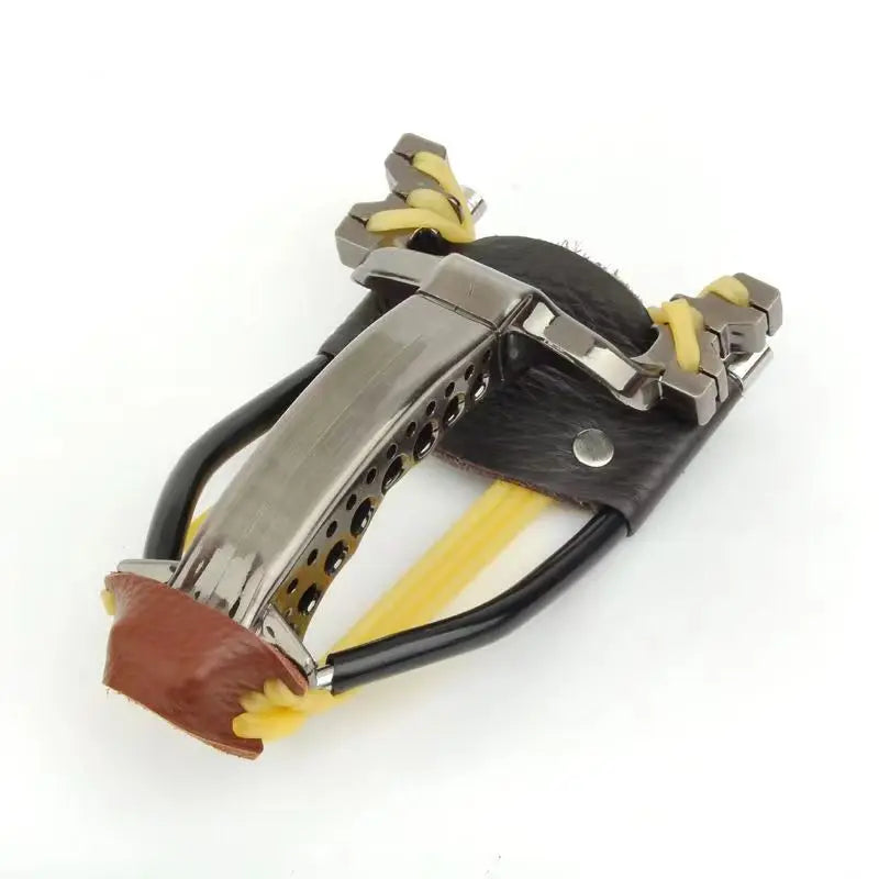 Outdoor Shooting Fishing Slingshot Hunting Arrow Darts Catapult With Rubber band Fishing reel/ Tactical game protective gloves