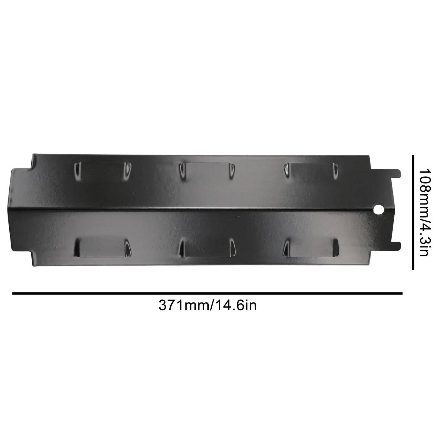 4 PCS Gas Grill Heating Plate BBQ Heating Tent Replacement Parts Charcoal Grill Parts BBQ Grill Heating Plate Outdoor Camping