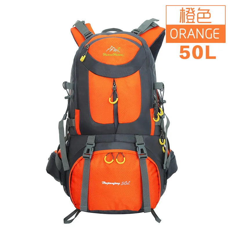 50l/60l-Large Capacity Mountaineering Bag,Large Load-Bearing Hiking Multi-Functional Outdoor Sports Tear Resistance Backpack