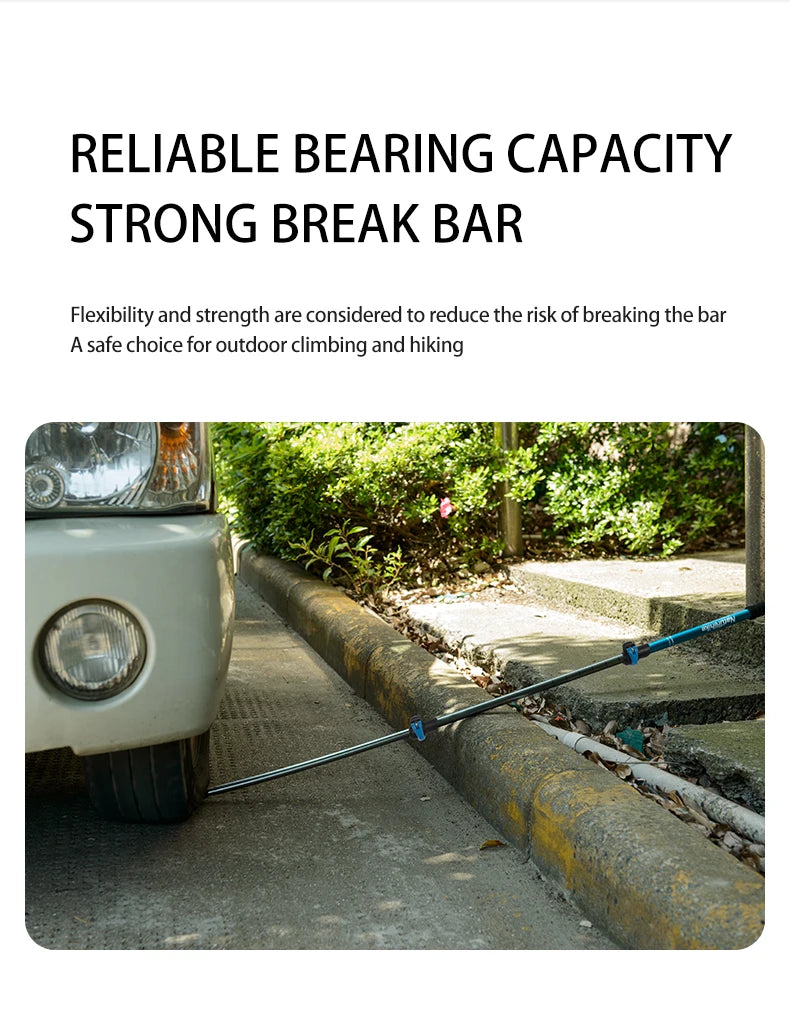 Naturehike Sunny Snow Base Walking Sticks Outdoor Children's Hiking Poles Men Women Camping Cane Ultralight Aluminum Alloy Trek