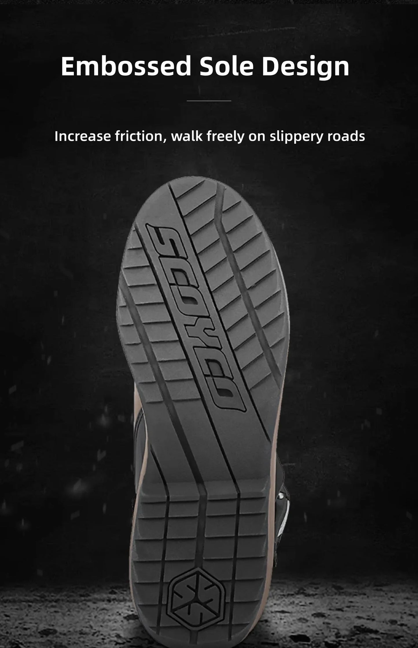 Scoyco Enduro Motorcycle Boots Waterproof Motorcyclist Botas Brown Leather Motocross Boots Off Road Racing Black For Men Knight