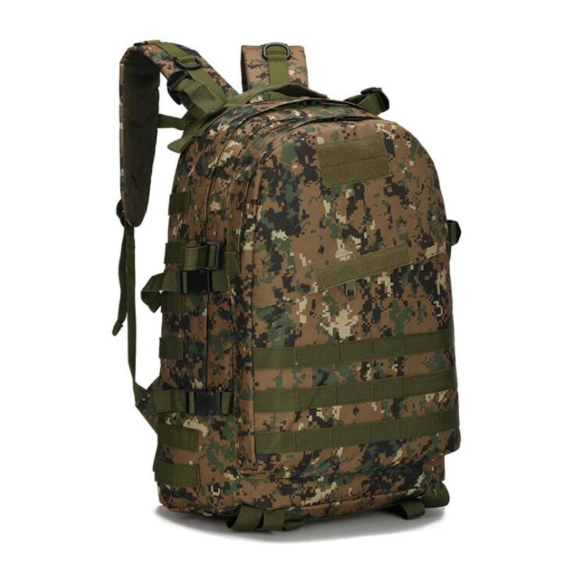 Men's Tactical Backpack Army Molle Assault Bag Outdoor Hiking Trekking Camping Hunting Bag Multicam Camouflage Backpack Mochila