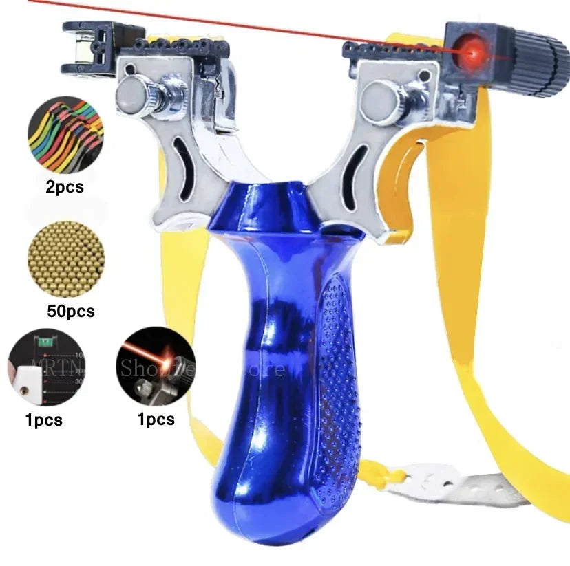 Professional Shooting Resin Slingshot Rubber Band High Power Hunting Catapult Outdoor Game Game Tool High Quality