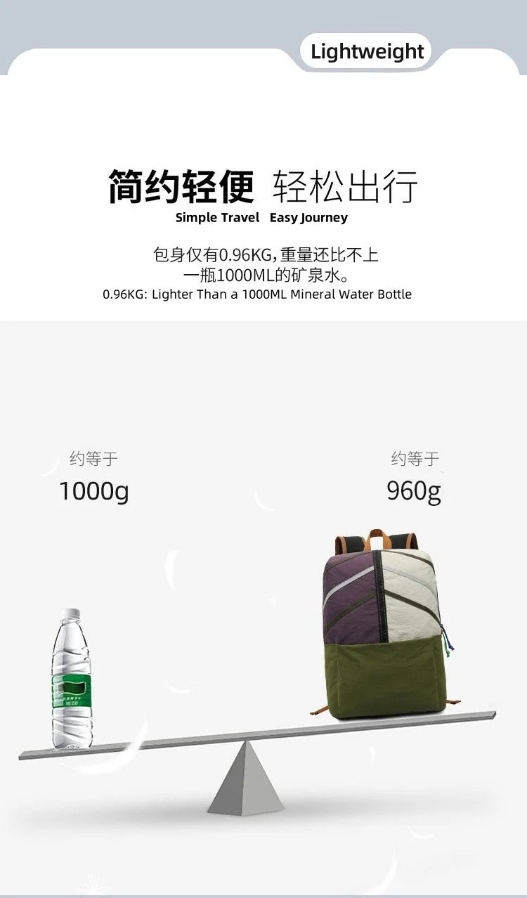 30L Outdoor Large Capacity Ultralight Sports Backpack Men Women Camping Hiking Travel Cycling Fitness Bag