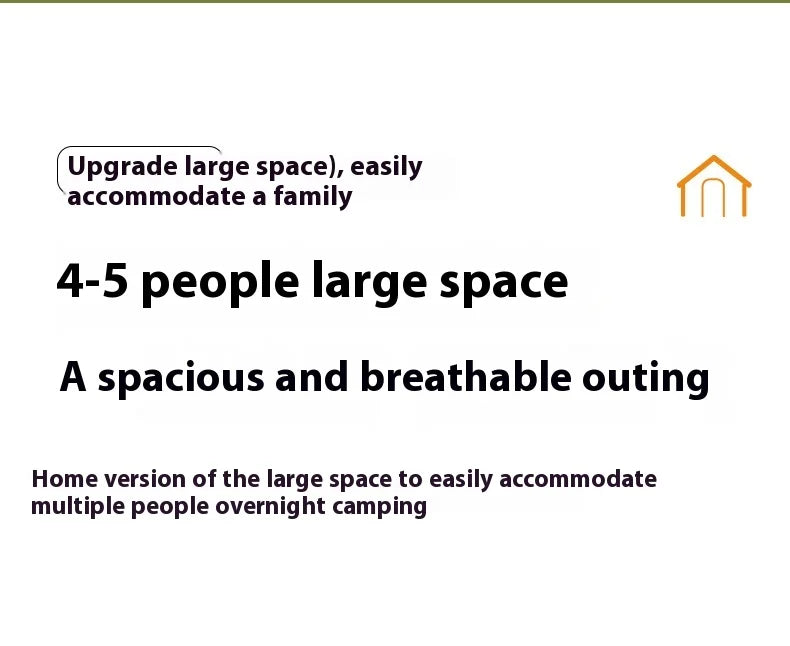 HeWolf Outdoor Double-layer Silver-coated Picnic Tent Automatic Folding Portable Waterproof Sunscreen Quick-Open Camping Tent