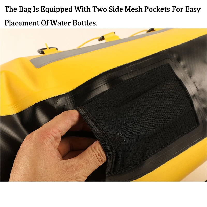 30L Dry Wet Separation Sports Bag for Outdoor Activities -Waterproof Backpack with Reflective Strips, for Hiking, Diving, Camp