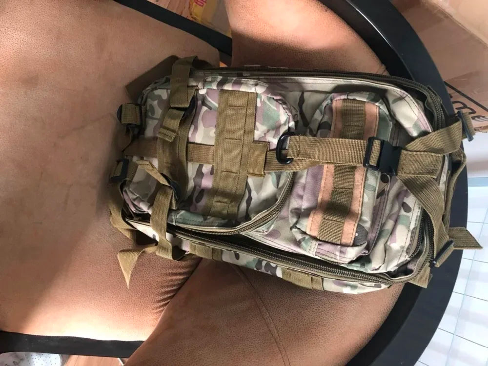 Outdoor Sport 20-35L 3P  Camouflage Attack Pack field Rucksacks Camping Hiking Bags Trekking Nylon Hunting Backpack
