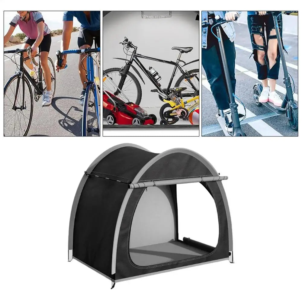 Outdoor Bike Storage Shed Oxford cloth bicycle Storage Shed Tent Electric vehicle shed for Travel Beach Garden Camping