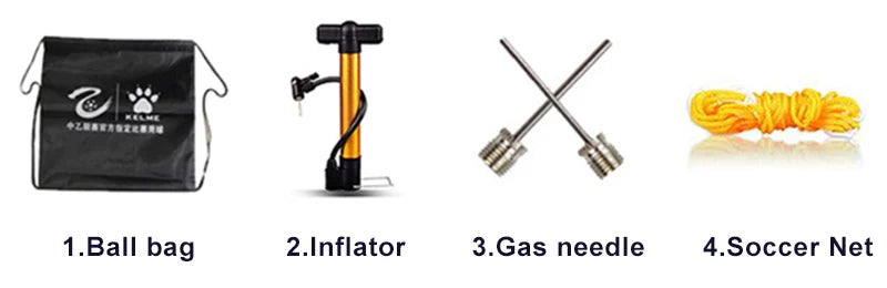 KELME Professional Football Soccer Ball TPU Size 3 Size 4 Size 5 Red Green Goal Team Match Training Balls Machine Sewing 9886130