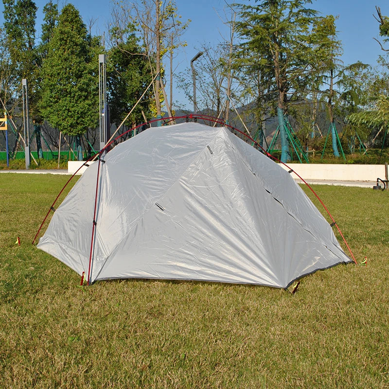 Ultralight Aluminum Poles Camping Tent for 2 Person, 4 Season, PU4000 Waterproof 210T Fabric, Easy to Set Up, Hiking Tents