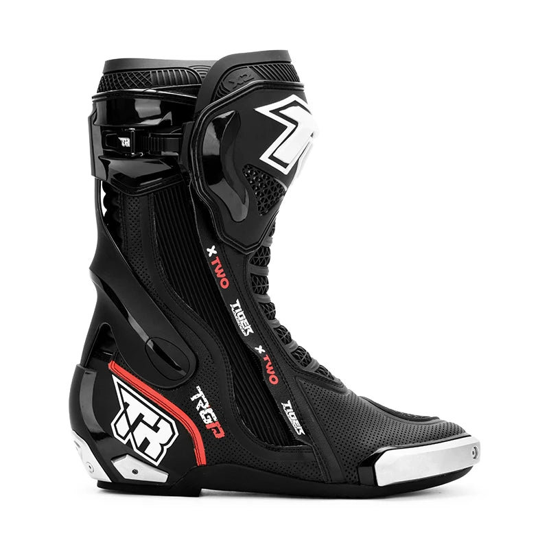 Tr Brand High Quality Anti-Fall Wear-Resistant Motorcycle Riding Boots Men's Road Travel Commuting Mid-Calf High Safety Shoes