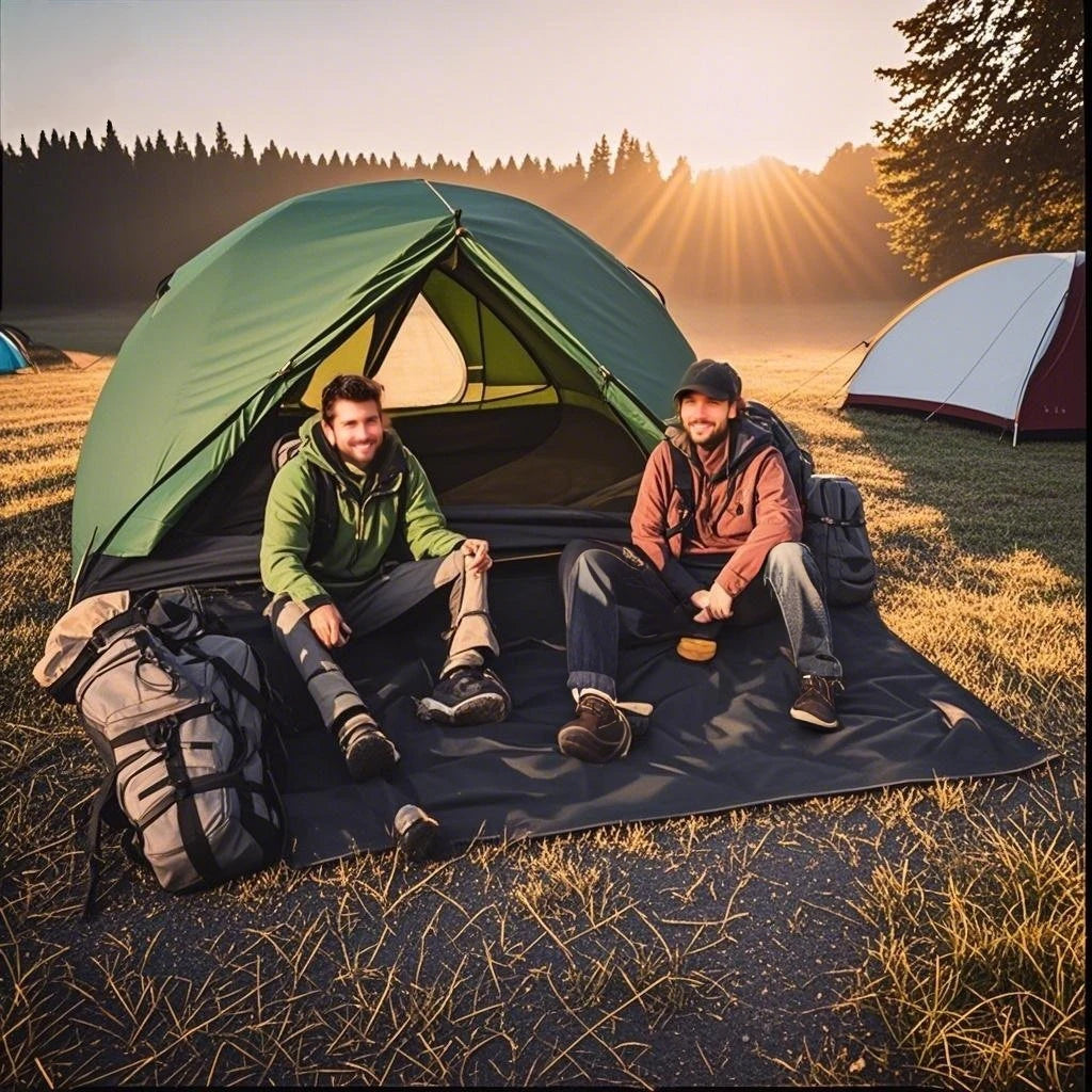 Portable Lightweight Camping Tent (2-Person Capacity) with PU4000 Waterproof Floor & Footprint, Perfect for Backpacking & Hiking