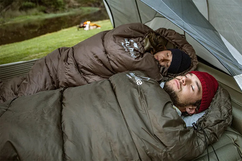 Naturehike Sleeping Bag Hollow Cotton Quilt Ultralight Winter Envelope Sleeping Bag for Adult Outdoor Camping Travel Lightweight