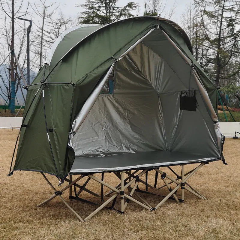 Backpacking Off-Ground Tent 1 Person For Family Gatherings and Barbecues Providing a Dry and Comfortable Space,Not including Cot