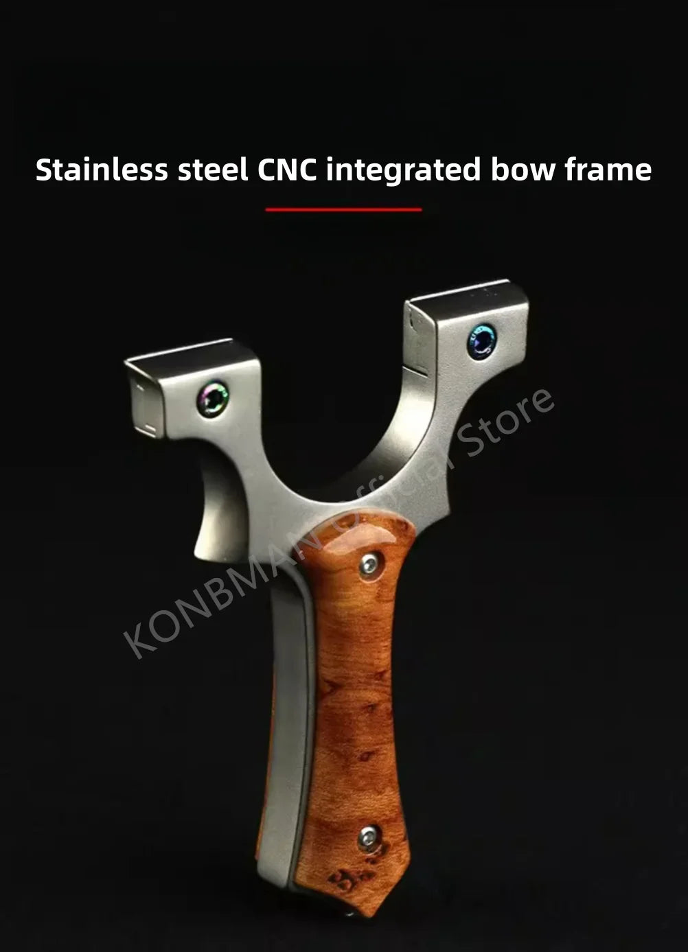 Outdoor Hunting High-power Shooting Metal Slingshot Professional Catapult High-precision Hunting Slingshot Shooting Target