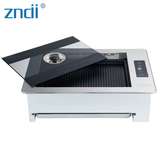 BBQ Grill Commercial 220V Korean Style Smokeless Square Stainless Steel Electric Grill