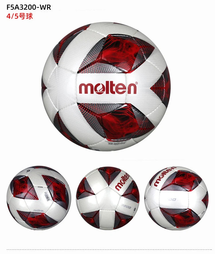 Molten F5A3200 soccer Size 5, football training official soccer ball, original professional football ball,outdoor indoor balls