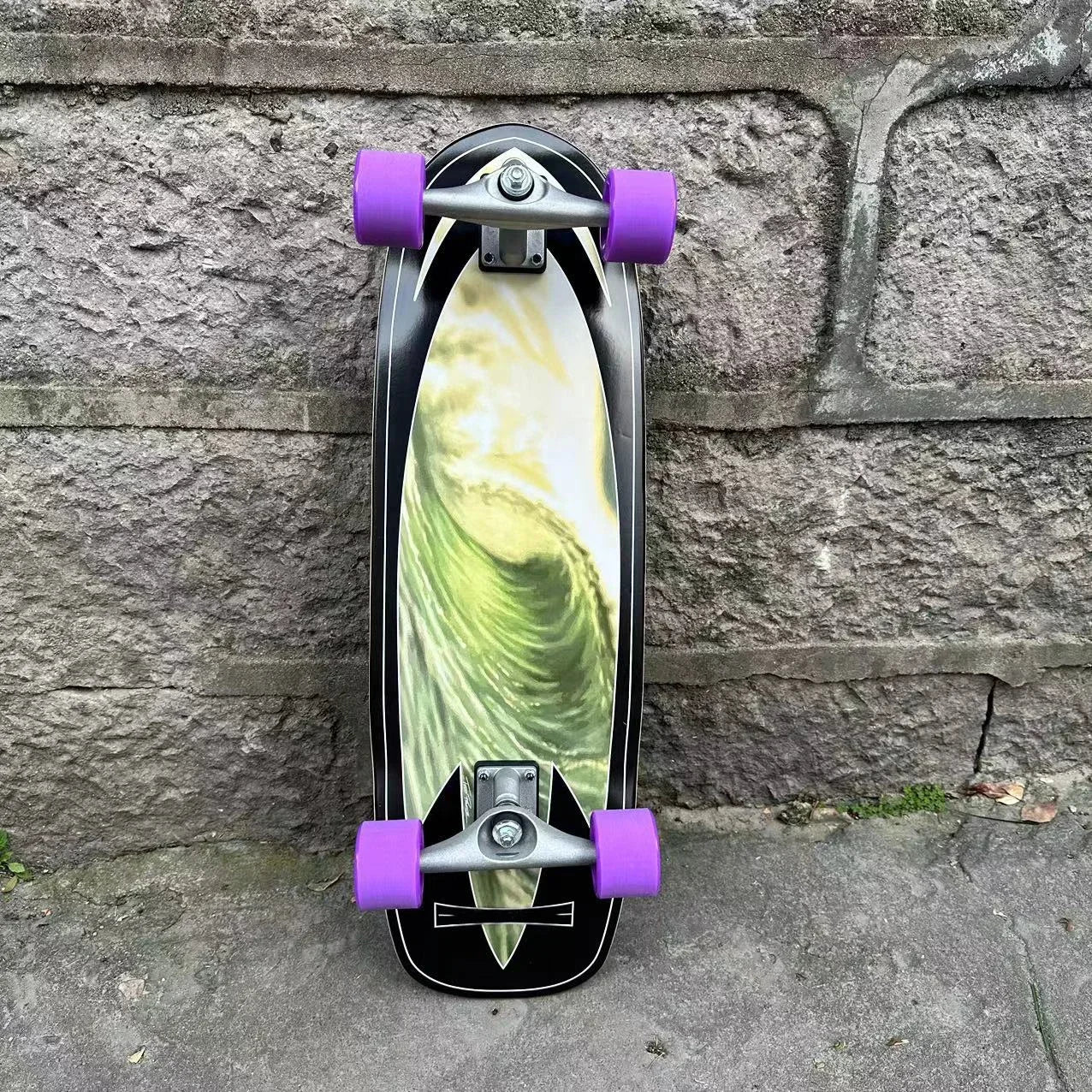 Surf Land Skateboard CX4 CX7 Maple Single Kick Carving Cruiser Skate Board Longboard Pumping Cool Side Sport Street Outdo