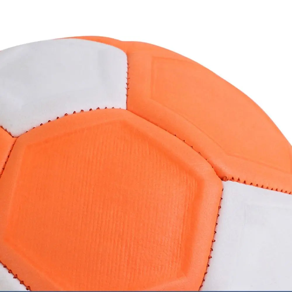Size 3/4/5 Curve Soccer Ball Curve Lines Recreational Youth Football Orange Football Trainin Match Football Outdoor Backyard